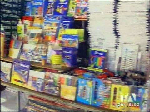 Autoridades controlan el precio de útiles escolares