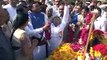 Dr BabaSaheb Ambedkar floral tribute on Ambedkar Jayanti by CM