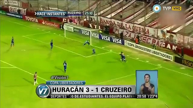 Huracán vs Cruzeiro: Resumen y goles del partido (VIDEO)