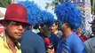 Fans at Ahmedabad IPL match between Rajasthan Royals and Mumbai Indians