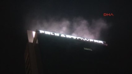 İzmir İkiz Kulelerde Yangın