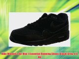 Nike Womens Air Max 1 Essential Running Shoes BlackGrey 45 UK