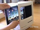 Apple iPad のスタンドを Macintosh で作ってみた  
