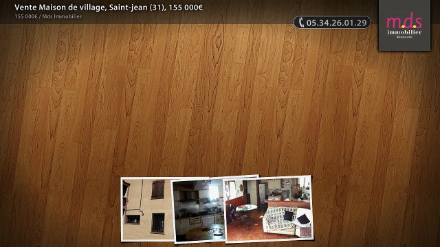 Vente Maison de village, Saint-jean (31), 155 000€