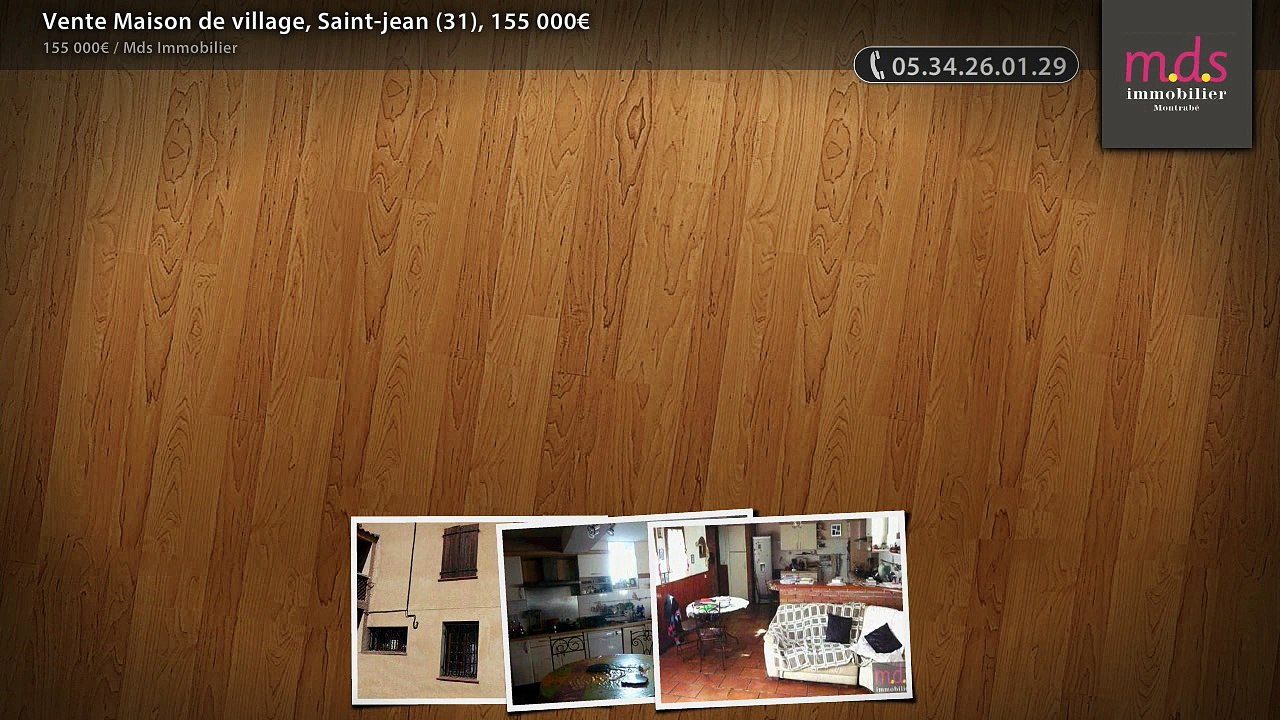 Vente Maison de village, Saint-jean (31), 155 000€