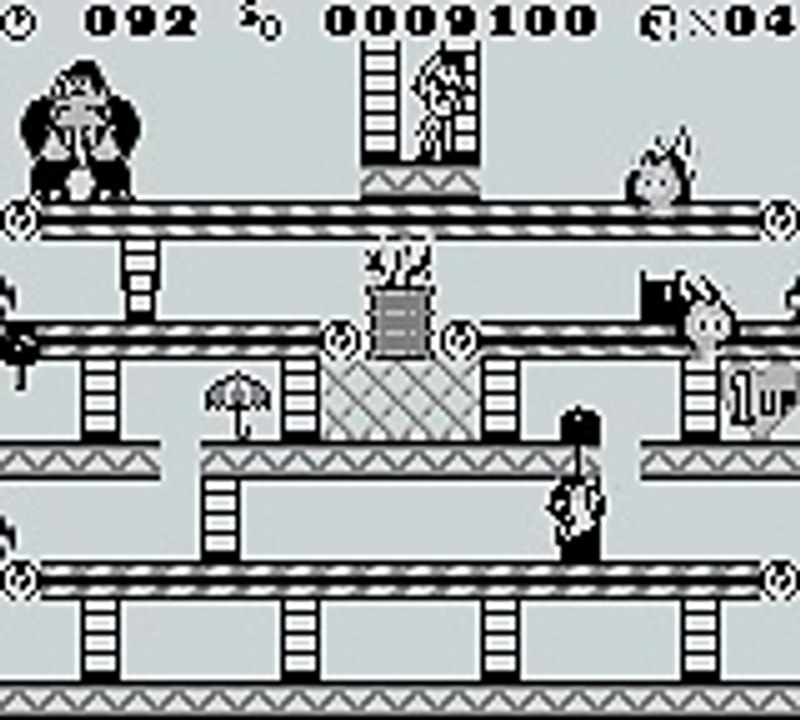 Short Gameplay: Donkey Kong (Game Boy)