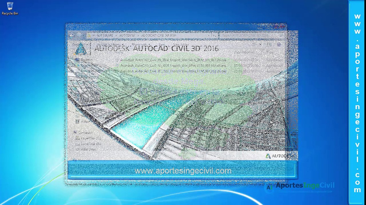 Descargar e Instalar Autocad Civil 3D 2016 | Español e Ingles