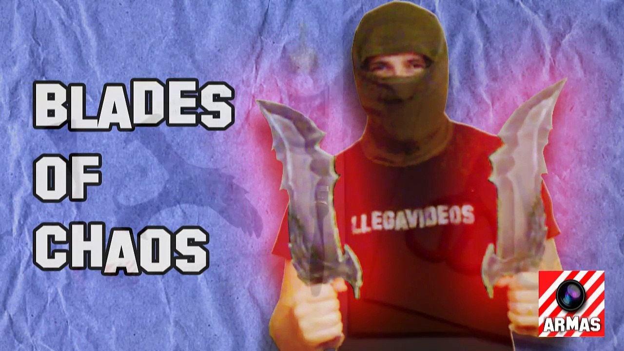 Lames du Chaos God of War Papercraft