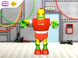 Обзоры мобильных игр - Робот - собираем паззлы (детское приложение для iPAD)