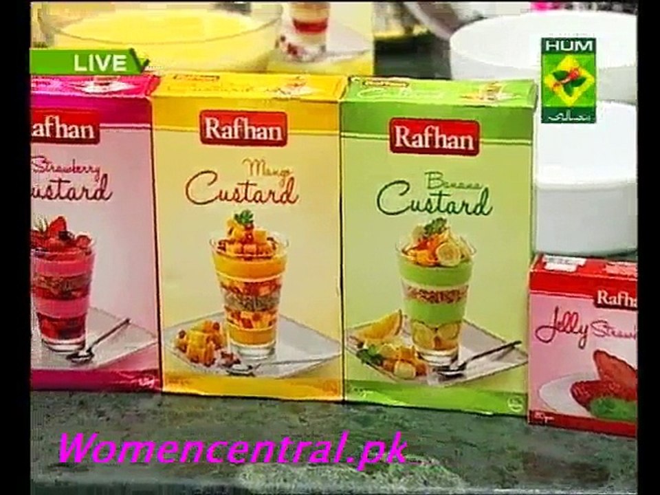 Aloo Chops & Custard Sheerin Recipe - Ramadan Flavors With Gulzar - 23 July 2013