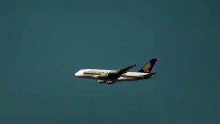 Singapore Airlines A380-841 LHR Approach and Landing(From Singapore (SIN)