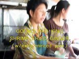 Two Minutes Flat! - - Fast Thai Wok Cooking. . . . Shrimp with Ginger