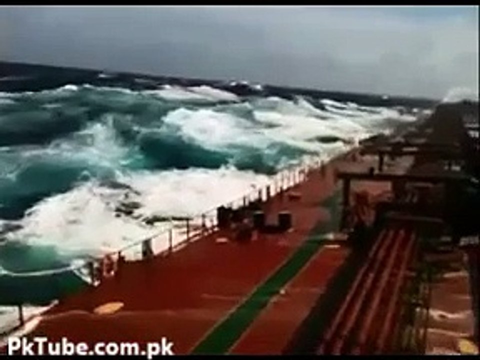 Terrible Storm in the Sea