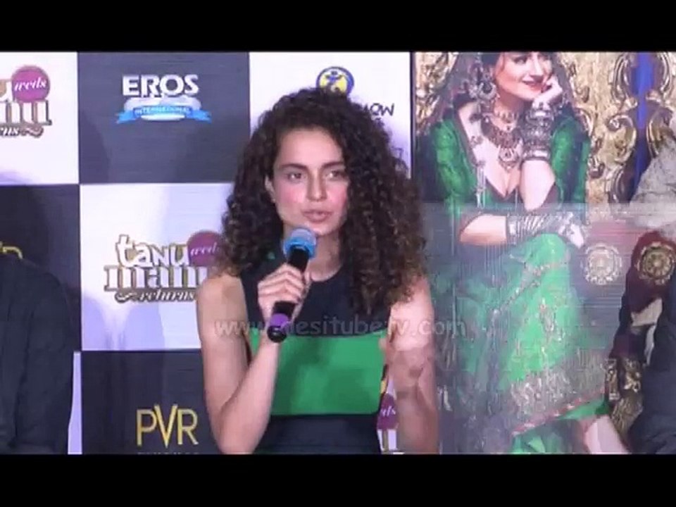 Kangana Ranaut Plays Madhavan's Nagging Wife In Tanu Weds Manu Returns