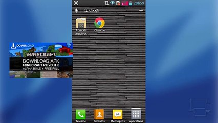Como Baixar e Instalar Minecraft Pocket Edition v0.11.0 Alpha Build 2 - Android