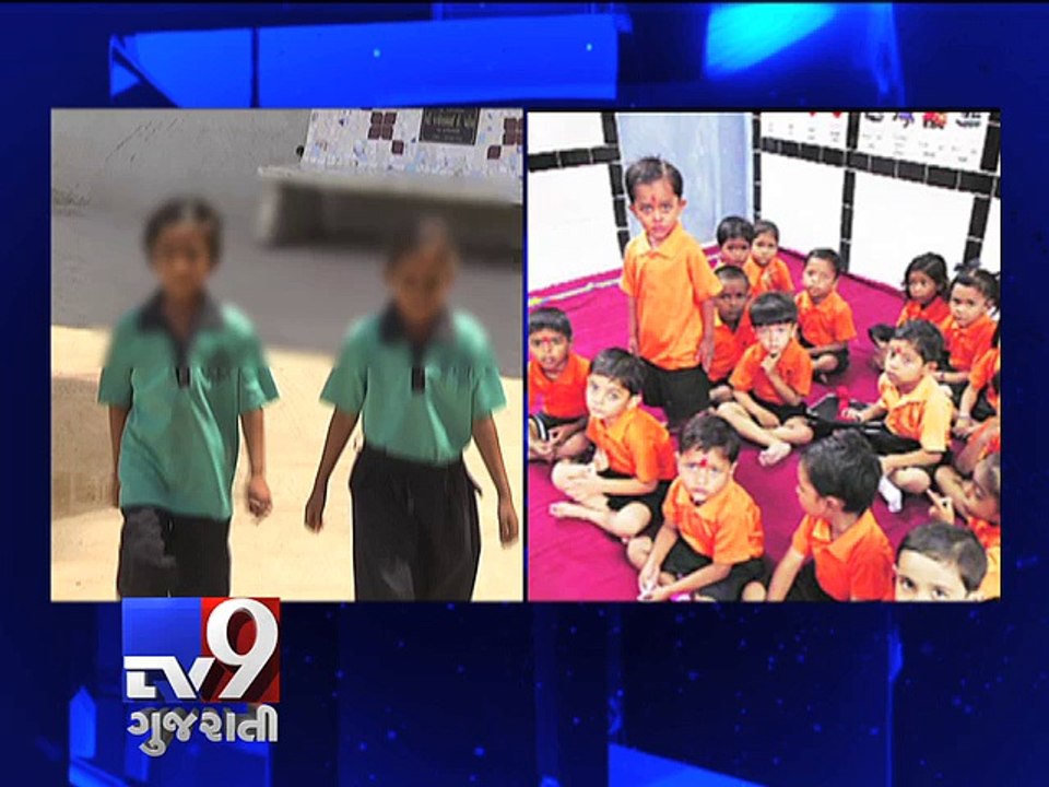 Divided school uniform colors based on religion, Saffron for Hindus, Green for Muslims - Tv9