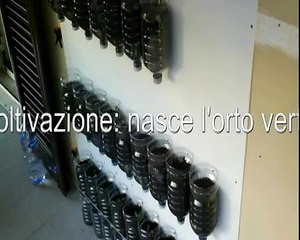 ORTO VERTICALE FAI DA TE SUL BALCONE RAVANELLI E POMODORI