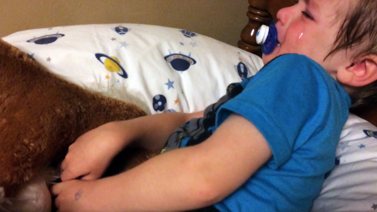 So Cute Boy Crying because Hillary Clinton Is Running For President