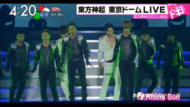 TOHOSHINKI LIVE TOUR 2015 『WITH』in TOKYO DOME final