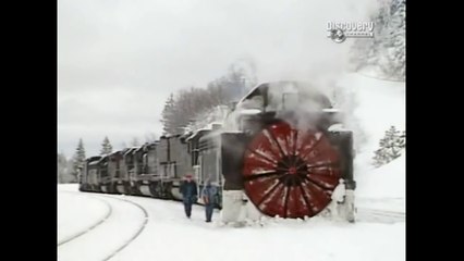 Giant Rotary Snow Plow