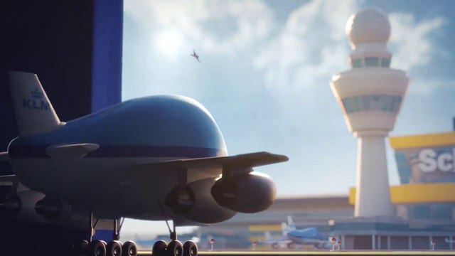 KLM Royal Dutch Airlines - Adventures of the Bluey little KLM 747
