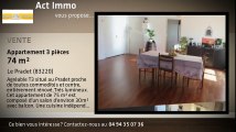 A vendre - Appartement - Le Pradet (83220) - 3 pièces - 74m²