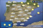 Previsión del tiempo para este miércoles 15 de abril