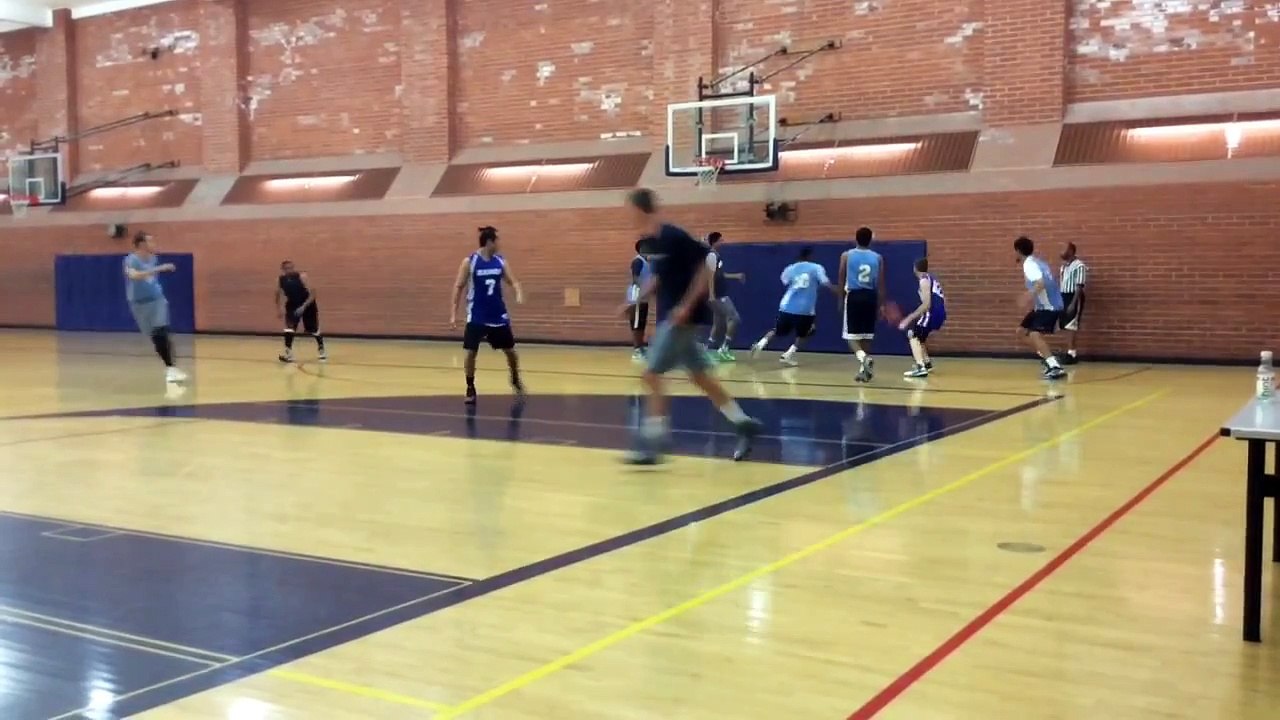 Memorial Adult Basketball League #3  Archer gets buckets!