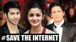 Shahrukh Khan,Varun Dhawan, Alia Bhatt Support AIB | #SaveTheInternet | #NetNeutralityIndia
