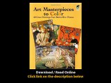 Download Art Masterpieces to Color Great Paintings from Botticelli to Picasso D