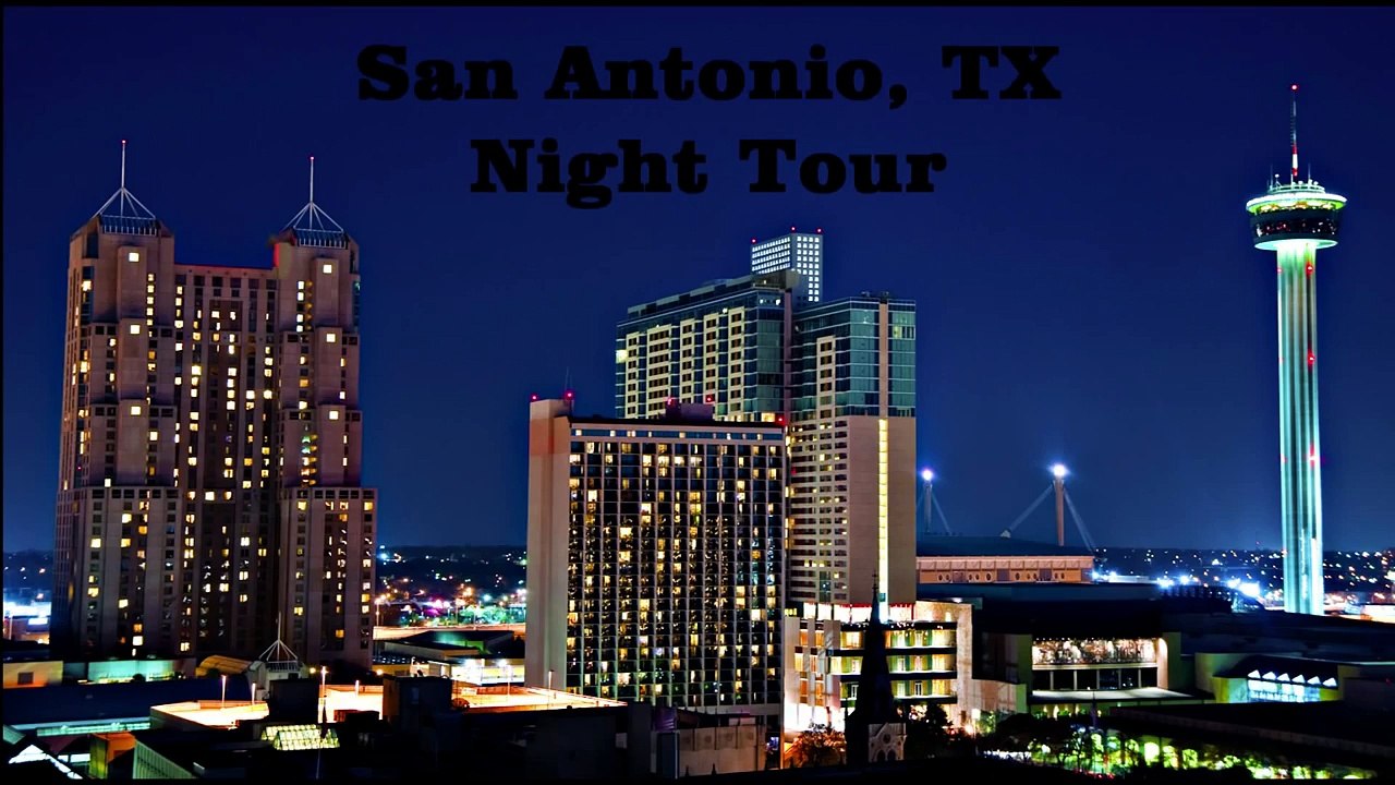 San Antonio, Texas Night Tour