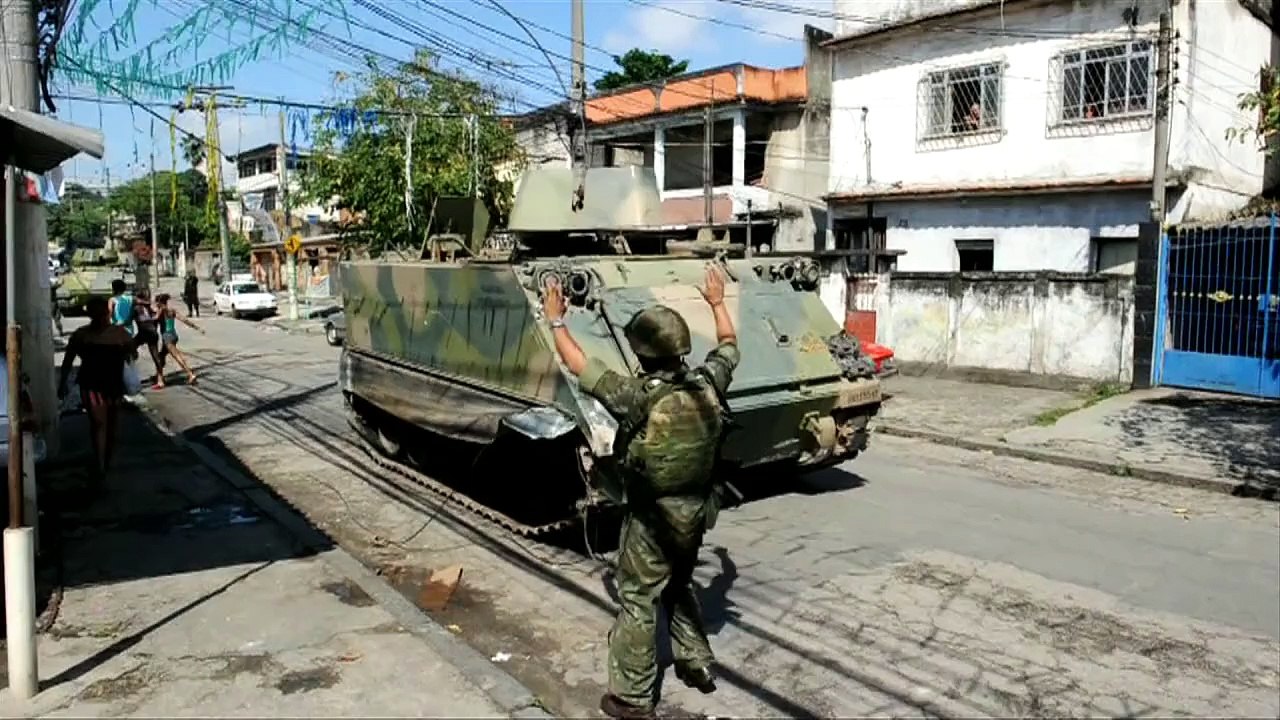 Brasilien im Krieg mit seinen Favelas