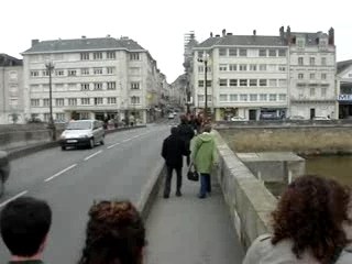 Visite d'Angers avant le match