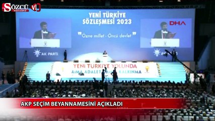 İşte AKP'nin 2015 seçim beyannamesi