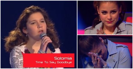 Solomia Loukianetz «Time To Say Goodbye» | The Voice Kids Germany