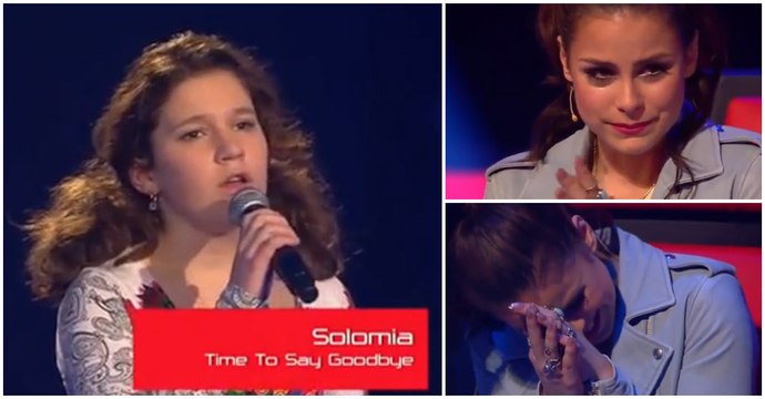 Solomia Loukianetz «Time To Say Goodbye» | The Voice Kids Germany