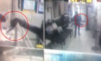 CCTV Footage of Bank Robbery in Karachi