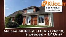 A vendre - MONTIVILLIERS (76290) - 5 pièces - 140m²