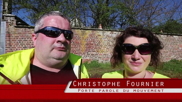 Avesnes-sur-Helpe: manifestation des parents d'élèves de l'école d'Étrœungt