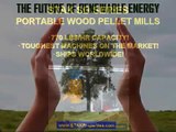 Portable Wood Pellet Mill - Biodiesel Powered