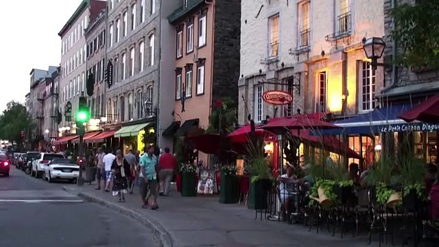 Visite touristique de Québec (Canada)