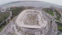 Arena'da Geri Sayım Sürüyor (Havadan)