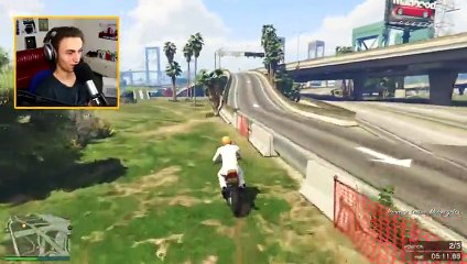 DON'T FALL IN THE WATER! (GTA 5 Funny Moments)