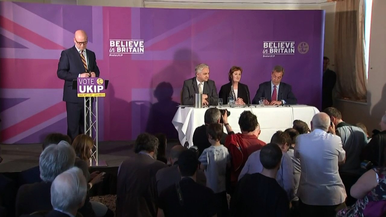 Telegraph reporter booed at Ukip manifesto launch