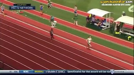 Havalara Giren Atletin Son Adımda Yarışı Kaybetmesi