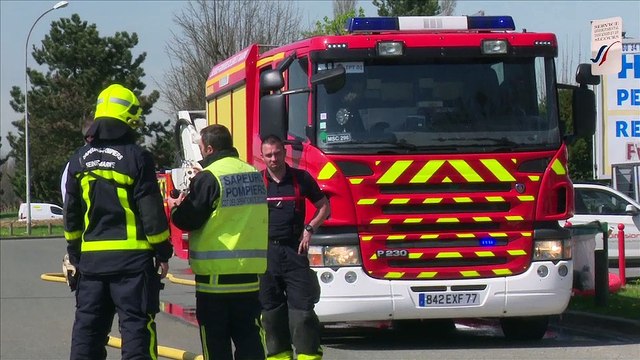 Fuite de gaz enflammée à Moissy-Cramayel
