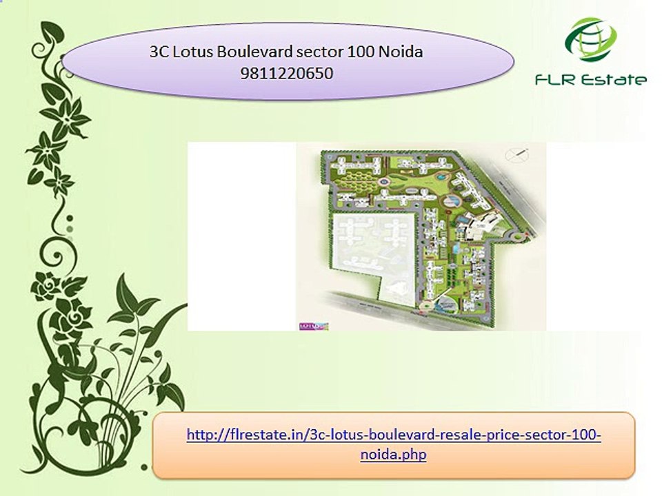 3c lotus boulevard noida 9811220650 expressway sector 100 price possession