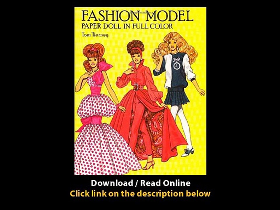 Download Fashion Model Paper Doll Dover Paper Dolls By Tom Tierney PDF