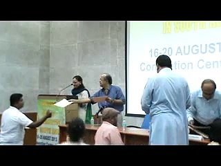Meeting on Lawyer's Movement in Pakistan at JNU, New Delhi- Part 9 - Nadeem Ahmed Advocate