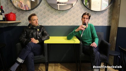 Interview de Romain Guerret et Arnaud Pilard, deux des membres du groupe Aline